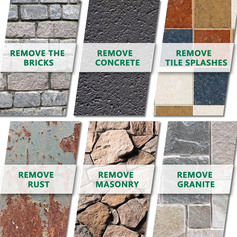 MonkeyKingBar -SDS Max Bits Set 24" Flat Chisel-Masonry Drill Bits