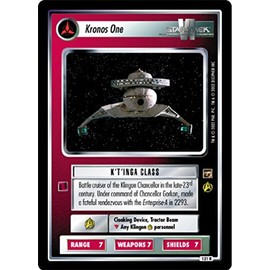 Decipher Star Trek CCG 1E TMP Motion Pictures Kronos ONE 121R+