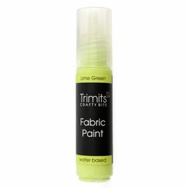 Trimits Fabric Paint Pen, Lime Green, 20ml