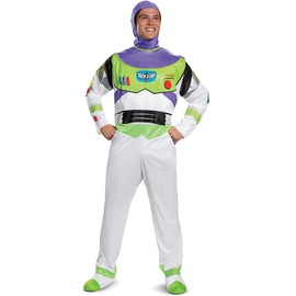 SCLYX #22062 Astronaut Cosplay, Adult Halloween Costume, Adult Costume, Men's