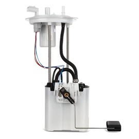 Auto Dynasty (Extended Range Fuel Tank) E2545M Electric Fuel Pump Assembly Module Compatible with Ford F-150 3.7L 4.6L 5.0L 5.4L 6.2L 2009-2014, 12V, White