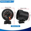 MH 3.75" 95mm Tachometer 0-8000 RPM Gauge Car AUTO Tacho