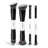 MAANGE Set de 4 Brochas de Maquillaje de Doble Punta