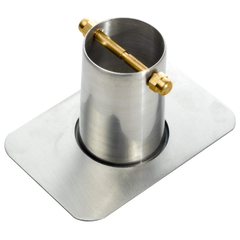 Monarch Rain Chains 20041 Aluminum Mill Finish Gutter Adapter for