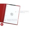 DELMON VARONE Writing Case with Notepad DIN A4 (80 Sheets)