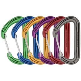 DMM Spectre Colour Carabiner Pack of 6 Assorted
