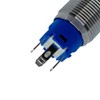 Lumonic Stainless Steel Push Button Flat 19 mm Diameter I