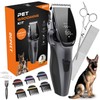 Dog Grooming Kit Low Noise，Cordless 4 in 1 Dog Clippers