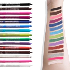 Lápiz Delineador De Ojos De 15pcs Lapiz Para Cejas Tintaline