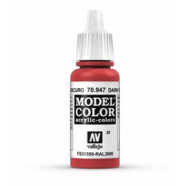 Vallejo Acrylic Paint, Vermillion