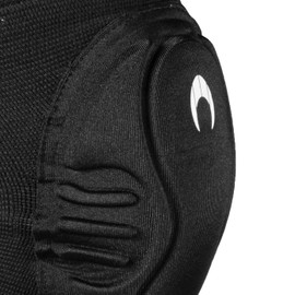 HO Soccer Invictus Knieschützer, Unisex, Erwachsene, Schwarz, M