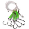 Aquantic Unisex - Adult 10C4039507207717C10 Redfish Leader with Circle Hooks,