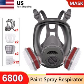 Facemoon 6800 Full Face Respirator Mask Gas Mask Organic Sanding Dust Industrial Painting