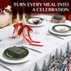 Softalker Christmas Table Cloth Rectangular White Xmas Tablecloth 140x200cm