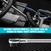 DURATECH Extra Long Flex Head Ratchet Wrench, 144-P, Double-Stacked Pawls,