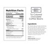 Liberty Bell Chocolate Covered Espresso Beans Tri-Color Blend Candy, 15