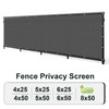 SUNLAX Privacy Fence Screen 6' x 22' Heavy Duty Mesh