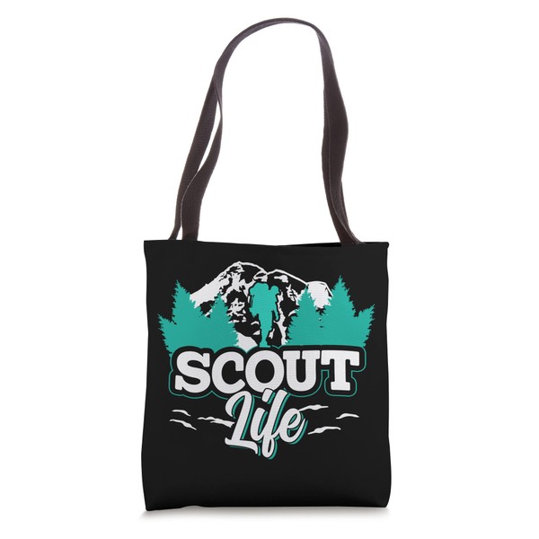 Scout Life Outdoor Scouts Scouting Hiking Tote Bag