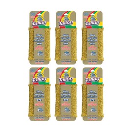 TALLÓN Fibra Esponja Multiusos para Cocina Paquete de 6 Piezas