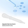 Wifehelper 100pcs 1.5ml Pipetas de Transferencia de plástico Goteros Desechables
