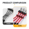 Ferianl 12PCS Spark Plug Wire Separator, 7mm 8mm 8.5mm 8.8mm