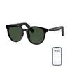 GetD Smart Sunglasses, Round Polarized Lens Bluetooth Glasses for Women/Men