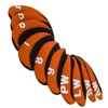 10Pcs/set Leather Golf Club Iron Head Covers Golf Putter Club