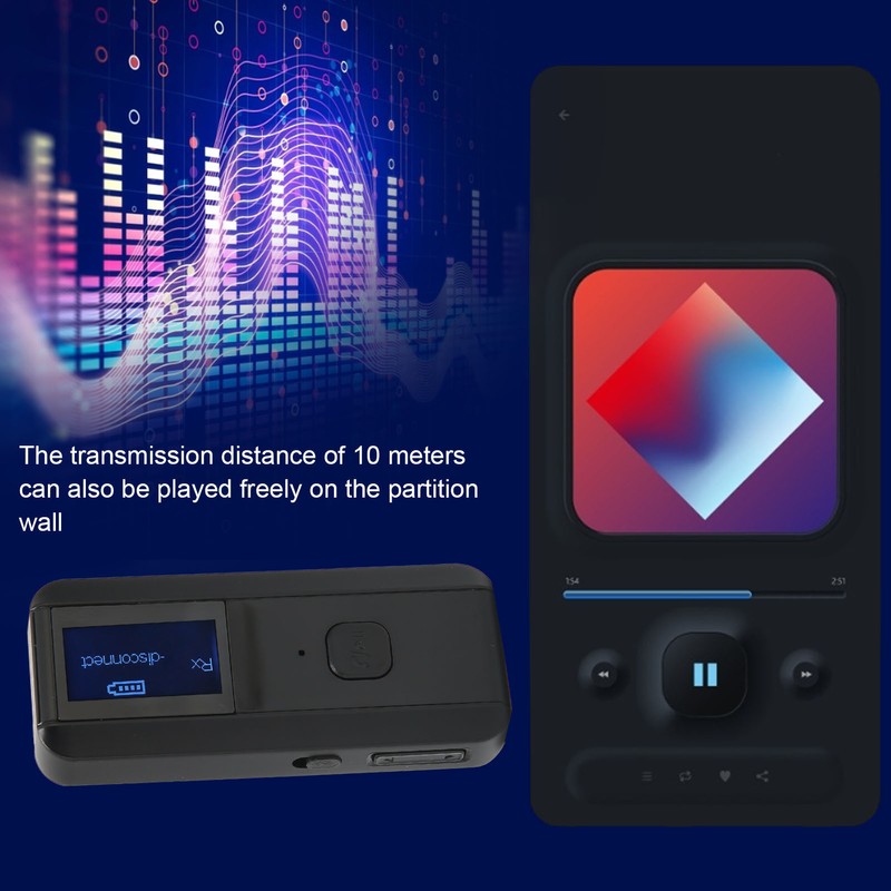 C29 BT 5.0 2 in 1 Audio Adapter Dual Signal