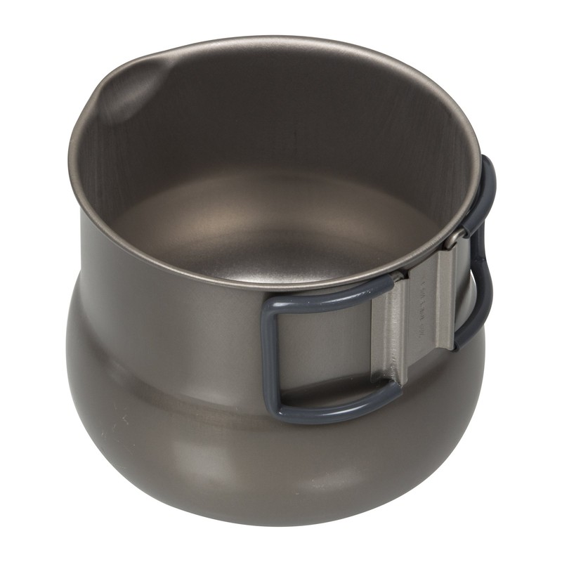 Evernew Titanium Pot, 800ml, Black