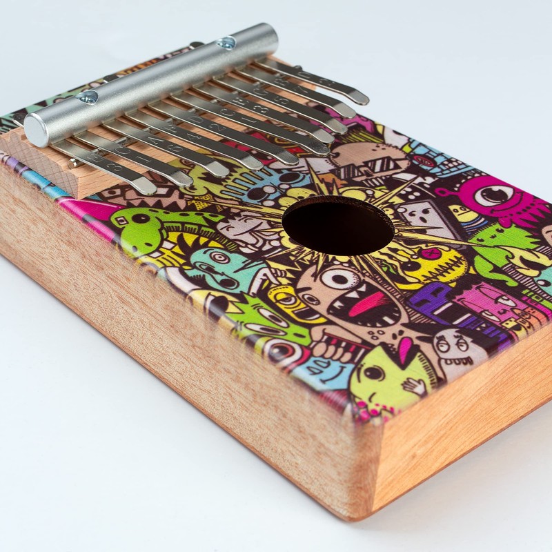 Art Series Kalimba 10 Flower Power