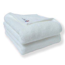 SU-TOWEL+ Imabari Towel Certified Face Towel, 2 Pieces, 13.4 x 31.5 inches (34 x 80 cm), Antiviral, Antibacterial, Lasting Effectiveness Even When Washed, Prevents Room Drying Odor, Made in Japan,