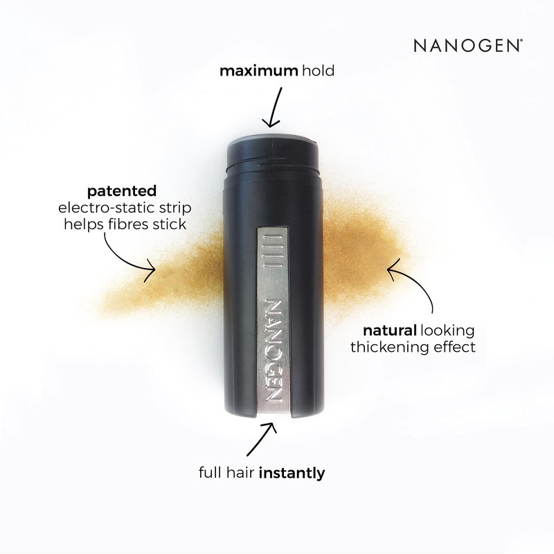 Nanogen Hair Thickening Keratin Fibres Medium Brown
