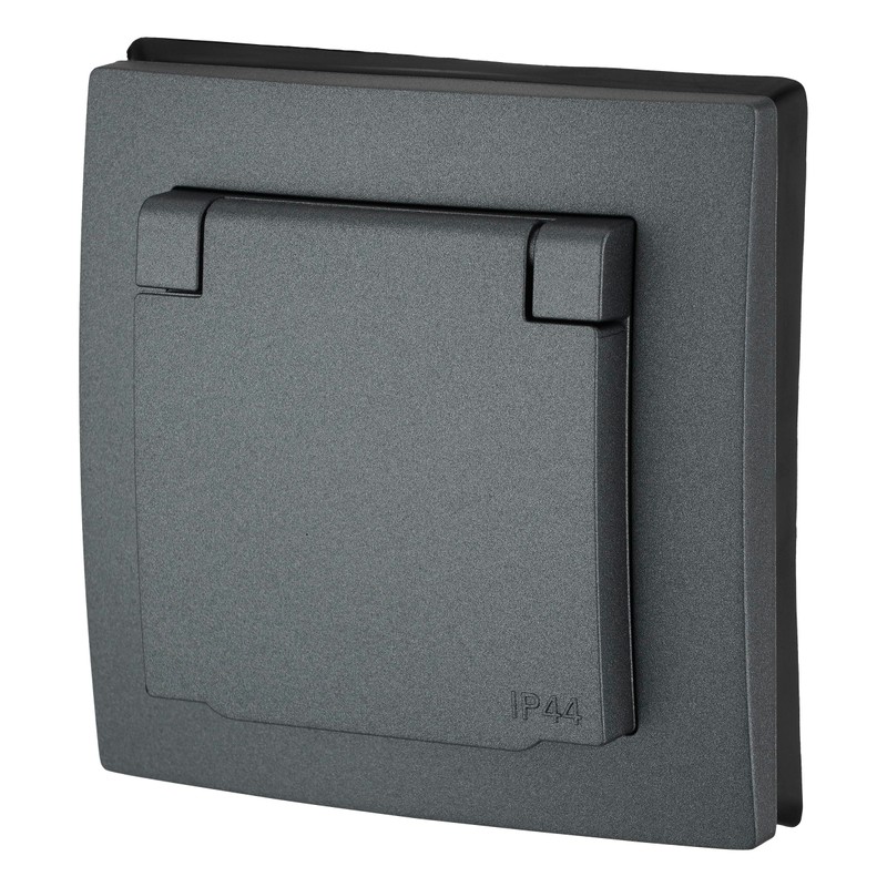 ET-1 Series Flush-Mounted Socket IP44, Plug-In Terminal, All-in-One, Series ET-1,