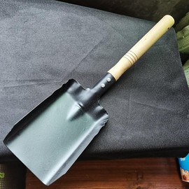Coal Hand Shovel Fireplace Shovel Metal Ash Shovel with Wooden Handle Fireplace Scoop Coal Shovel Gardening Shovel for Wood Stove Hearth Cleaning Fireplace Trowel