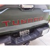 Advanced Trims Red Carbon Raised Plastic Letters Inserts Toyota Tundra