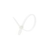 6 Inch Natural Intermediate Push Mount Cable Tie - 100