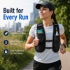 Lightweight Running Hydration Vest with 500ml Soft Flask & Phone