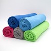 Invool Microfiber Towel, 5 colours (Blue) with carry bag -