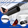 DGSL Garage Door Seals Bottom Rubber,16FT Single Slot Garage Door
