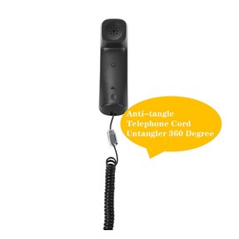 Vthahaby Telephone Cord Detangler,360 Degree Rotating Landline Cable Detangler Swivel Cord Untangler Telephone Accessory (4pakDetangler)