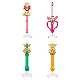 Bandai Sailor Moon Stick & Rod 2 Set of 4