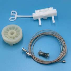 Chrome4urAuto For Ram Pro Master ProMaster Window Regulator Repair Kit Front Left 14-2018