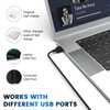 USB A to DC 5.5mm x 2.1mm Power Cable 3