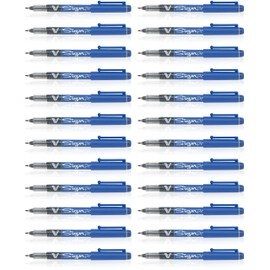 Pilot 019592 V Sign Pen (Blue - Pack of 24)
