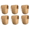 WICKER FINCH SMALL BIRD BREEDING NESTING AVIARY BASKET NEST 3