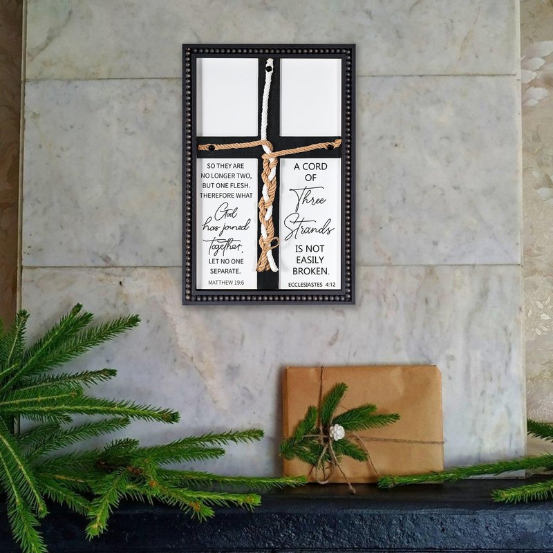 LakWilows A Cord of Three Strands Wedding Ceremony Sign 15x10