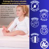 Hippychick Cotton Fitted Mattress Protector, 100 Percent Waterproof, Anti Allergy,