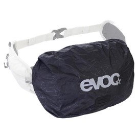 EVOC RAINCOVER SLEEVE HIP PACK, copertura antipioggia leggera per marsupio (protezione impermeabile, copertura antipioggia marsupio, per marsupi da 3-7 l), nero