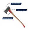 Kings County Tools Maul Wood Splitter Axe - 31.5” Wood
