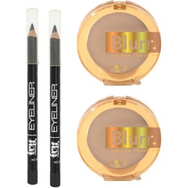 Italia Deluxe - Kit de 2 Piezas de BLURR Primer Mate Fijador Matizador + 2 Delineadores de Labios IVY mate